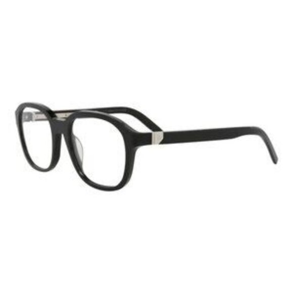 Berluti Mens Round/Oval Black Black Transparent Fashion Designer Eyewear